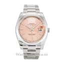 Rolex Oyster Perpetual Date Salmon Dial 115200-34 MM