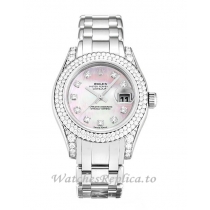 Rolex Pearlmaster Mother of Pearl Pink - Diamond Dial 80359-29 MM