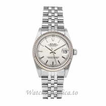 Replica Rolex Datejust 78274 31MM Silver Dial Ladies Watch