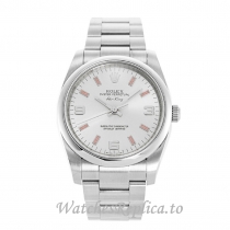Replica Rolex Air King 114200-10 34MM Stainless steel strap Unisex Watch