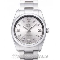 Replica Rolex Air King 114200-11 34MM Stainless steel strap Unisex Watch