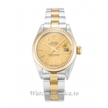 Rolex Datejust Lady Champagne Dial 69173 26MM