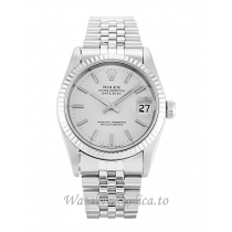 Rolex Mid Size Datejust Silver Dial 68274 31MM