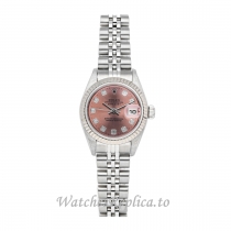 Replica Rolex Datejust 79174 26MM Pink Dial Ladies Watch