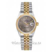 Fake Rolex Datejust 68273 Silver Dial Gold & Steel Women's 31MM