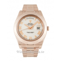 Rolex Day Date II Ivory Dial 218235 41MM