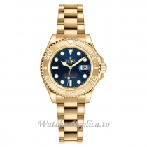 Replica Rolex Yacht-Master 169628 B 29MM Yellow Gold strap Ladies Watch