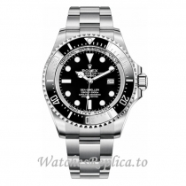Replica Rolex Sea-Dweller m126660-0001 44MM Stainless steel strap Mens Watch