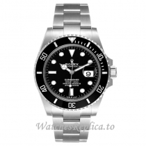 Replica Rolex Submariner Watch Black Dial 126610 41MM