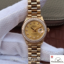 Swiss Rolex Datejust Replica 279138RBR Yellow Gold strap 28MM
