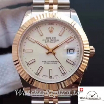 Swiss Rolex Datejust Replica 126333 002 White Dial 41MM