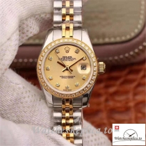 Swiss Rolex Datejust Replica 199865 Yellow Gold Dial 28MM