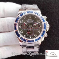 Swiss Rolex Daytona Cosmograph Replica 116599 002 Blue Diamond Bezel 40MM