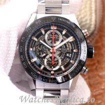 Tag Heuer Replica Carrera Stainless steel strap 45MM