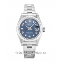 Rolex Lady Oyster Perpetual Blue Dial 79240-26 MM