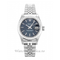 Rolex Lady Oyster Perpetual Blue Dial 79240-25 MM
