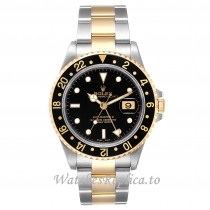 Replica Rolex GMT Master II 16713 Oyster Bracelet Mens Watch