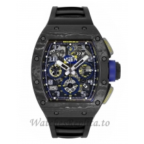 Richard Mille Replica Felipe Massa 10th Anniversary Titanium 50MM Watch  M01107024