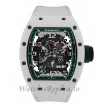 Richard Mille Replica RM030 Le Mans White ATZ Ceramic 50MM Watch RM030 384456