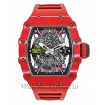 Richard Mille Replica RM35-02 Rafael Nadal Red Quartz TPT 49MM Watch 69878