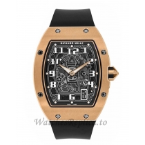 Richard Mille Replica RM67-01 Rose Gold Extra Flat Automatic 47MM Watch 536999