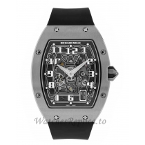 Richard Mille Replica RM67-01 Titanium Extra Flat Black Automatic 47MM Watch RM67-01 47896