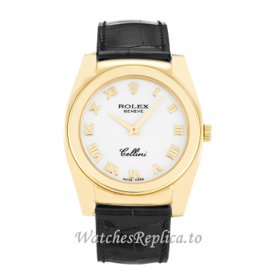 Rolex Cellini White Dial 5320/8  32 MM