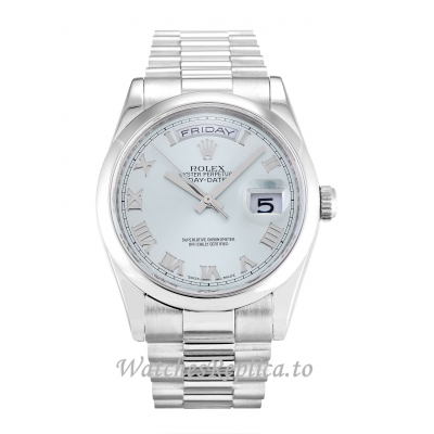 Rolex Day-Date Blue Dial 118206-36 MM