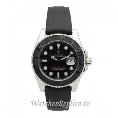 Replica Rolex Yacht-Master 169622w 40MM Rubber strap Unisex Watch