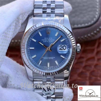 Swiss Rolex Datejust Replica M126334-0002 Blue Dial 36MM