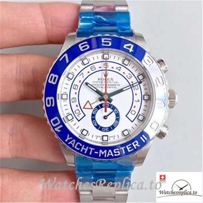 Swiss Rolex Yacht Master II Replica 116680 Number Markers 44MM