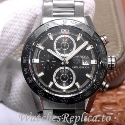 Tag Heuer Replica Carrera Stainless steel strap 43MM