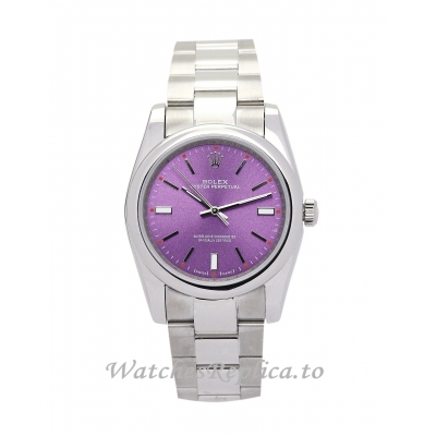 Rolex Lady Oyster Perpetual Purple Dial 177200-26 MM