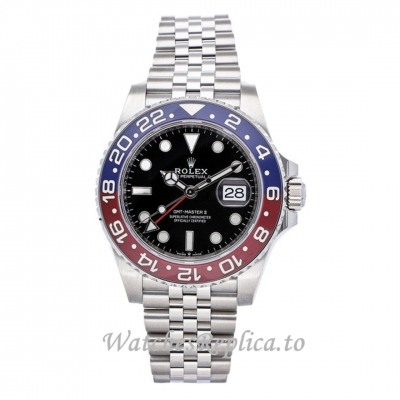 Replica Rolex GMT Master II Oystersteel M126710BLRO 0001 40MM Mens Watch