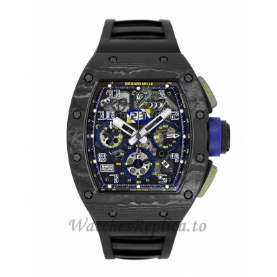 Richard Mille Replica Felipe Massa 10th Anniversary Titanium 50MM Watch M01107024