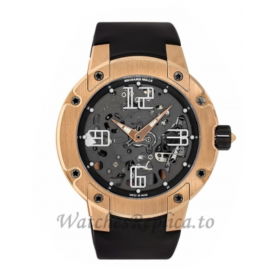 Richard Mille RM 033 Rose Gold Automatic Extra Flat 46MM Watch RM033 36223