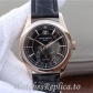 Patek Philippe Replica Complications 5205G-001 Leather strap 40MM