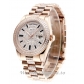 Rolex Day Date 228345RBR Rose Gold Strap Replica Watch 41MM
