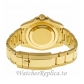 Replica Rolex GMT-Master 116718 LN BL 40MM Yellow Gold strap Mens Watch