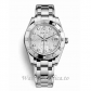 Replica Rolex Pearlmaster m81319-0009 36MM White Gold strap Ladies Watch