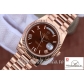 Swiss Rolex Day Date Replica 228235 004 Rose Gold Strap 41MM