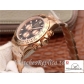 Swiss Rolex Daytona Cosmograph Replica 116508-001 Rose Gold Strap 40MM