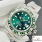 Swiss Rolex Submariner Replica Stainless steel strap 40MM Green Dial Diamonds