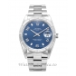Rolex Oyster Perpetual Date Blue Dial 15210-34 MM