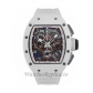 Richard Mille Replica Asia Limited Edition White Ceramic NTPT 50MM Watch M01107028