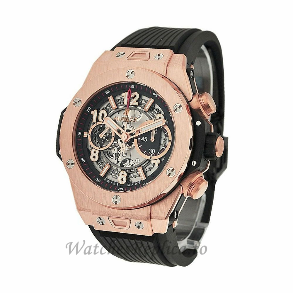 Replica Hublot Big Bang Automatic Unico King Gold Rose Gold Automatic 48MM Watch 411.OX.1180.RX - WatchesReplica.to