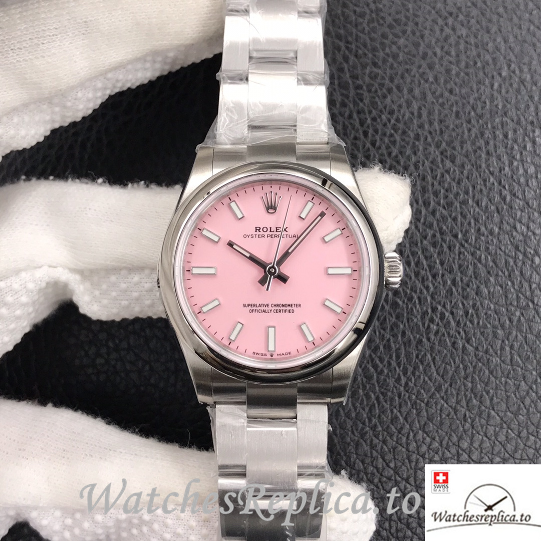 Swiss Rolex Oyster Perpetual Replica 277200 Stainless steel strap 31MM - Replica Watches Shop