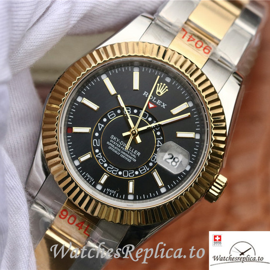 Swiss Rolex Oyster Perpetual Replica 326933-0002 Stainless steel strap 42MM - WatchesReplica.to