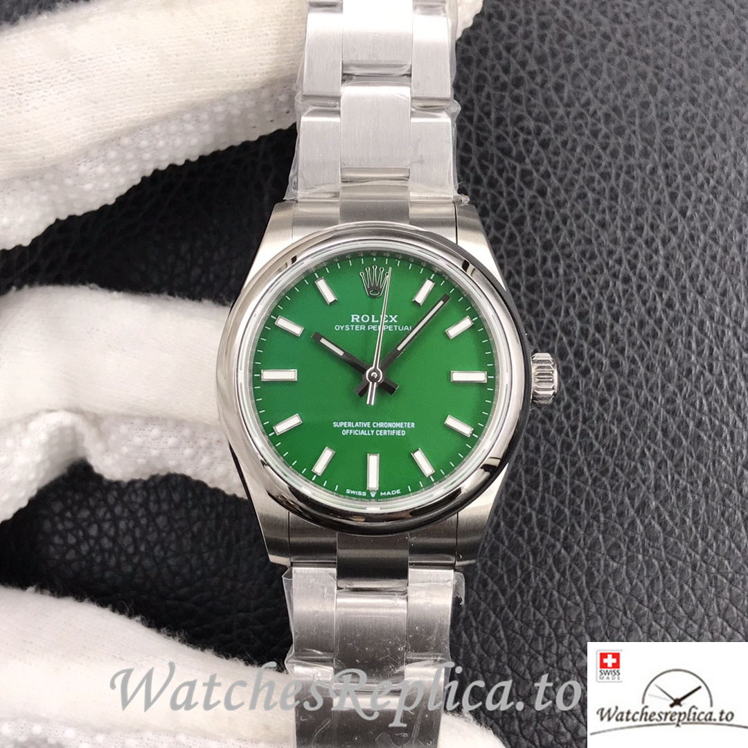 Swiss Rolex Oyster Perpetual Replica 277200 Stainless steel strap 31MM - Replica Watches Shop