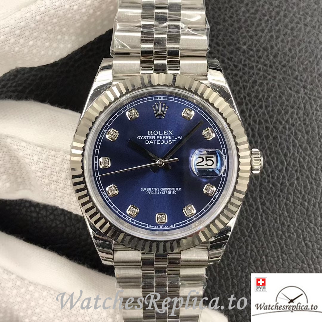 Swiss Rolex Datejust 126233 Replica Stainless steel strap 36MM - WatchesReplica.to